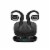 Monster Elements Air Wireless Headphones -  Black/Cherry Red Perspective: front