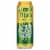 Liquid Death, Green Guillotine Iced Tea, Green Tea Perspective: front