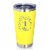 Bevvee™ Cheers 1 Year - Insulated Coffee Tumbler - 1st Anniversary Gifts - Yellow, 20 oz Perspective: front