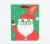 Seasonal Celebrations Santa Wave Value Cub Gift Bag Perspective: front