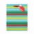 Seasonal Celebrations Whimsy Stripe Value Cub Gift Bag Perspective: front