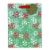 Seasonal Celebrations Snowflakes Value Cub Gift Bag Perspective: front