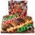Christmas Gifts, Gourmet Christmas Cookies with 10FT Christmas Lights, 50oz Kosher Perspective: front