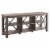Henn&Hart 58  Gray Oak/Metal TV Stand Perspective: front