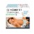 The Honest Co.® Teal Tribal + Giraffes Print Size 1 Diapers Perspective: front