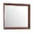 Glory Furniture Marilla Mirror in Cappuccino Perspective: front