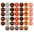 TWO RIVERS COFFEE Medium Roast Coffee Pods, Variety Sampler Pack, 40 Count Perspective: front