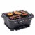 Bruntmor BBQ Grill, Heavy Duty Pre-Seasoned Cast Iron, 14 x12 Perspective: front