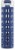 Ello Syndicate Glass Water Bottle - Bold Blue Perspective: front
