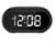Riptunes 1.4  Display Alarm Clock w/5 sound settings - Black Perspective: front