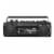 Riptunes Cassette Bluetooth Boombox, AM/FM/ SW-1-SW2, USB, SD, and AUX-in- Black Perspective: front