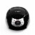 Riptunes CD player Boombox- Portable Black Aux-In CD Boombox, AM/FM Radio- Black Perspective: front