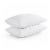 2 Pack Goose Feather Pillow Queen Perspective: front