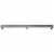 ALFI brand ABLD47D 47  Stainless Steel Linear Shower Drain with Groove Lines Perspective: front