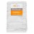 MUKitchen® White Cotton Ridged Dishcloth Perspective: front