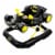 KidsEmbrace DC Comics Supportive Batman Superhero Baby Batmobile Walker, Black Perspective: front