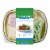 Home Chef Oven-Ready Sweet Chili Pork Meatballs with Teriyaki Rice and Snap Peas Perspective: front