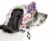 Pet Life Botanic Bark Floral Uv Protectant Adjustable Fashion Canopy Brimmed Dog Hat Cap Perspective: front