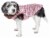 Pet Life Luxe Beautifur Elegant Designer Boxed Mink Fur Dog Coat Jacket Perspective: front