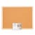 U Brands Cork Birch Bulletin Board Perspective: front
