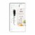 U Brands Frameless Magnetic Dry Erase Weekly Calendar Perspective: front