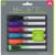 U Brands™ Medium Point Magnetic Dry Erase Markers Perspective: front
