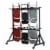 Flash Furniture Hanging Folding Chair Truck Black NGFCDOLLY Perspective: front