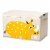 3 Sprouts Kids Toy Chest - Storage Trunk for Boys and Girls Room, Rhino Perspective: front