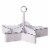 Irvin's Country Tinware Star Table Top Organizer in White Perspective: front