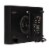 Theater Solutions by Goldwood 250 Watt 8 Inch Slim Home Theater Subwoofer, Black Perspective: front