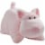 Pillow Pets Original Wiggly Pig Stuffed Animal Plush Toy Perspective: front