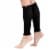 VIM & VIGR Compression Leg Sleeves: 15-20 mmHg (Nylon) - Black Size 1 Perspective: front