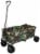 Creative Outdoor All-Terrain Folding Wagon - Camo Perspective: front