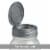 reCAP® Mason Jars lid FLIP cap | Regular Mouth | Silver Perspective: front