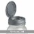 reCAP® Mason Jars lid FLIP cap | Regular Mouth | Black Perspective: front
