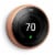Google Nest T3021US Learning Thermostat 3rd Gen - Copper Perspective: front