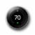 Google Nest T3019US Learning Thermostat 3rd Gen - Polished Steel Perspective: front