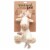 Natural Pet Plush Animal Dog Toy Perspective: front