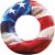 PoolCandy™ Stars and Stripes Inflatable Beach and Pool Tube - Red/White/Blue Perspective: front