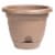 Bloem LP0645 6 in. Lucca Self Watering Planter, Chocolate Perspective: front