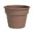 Bloem DC16-45 16 in. Dura Cotta Planter, Chocolate Perspective: front