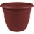 Bloem Ariana 8.8 In. H x 8 In. Dia. Plastic Self Watering Burnt Red Planter Perspective: front