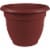 Bloem Ariana 10 In. Plastic Self Watering Burnt Red Planter AP1013 Perspective: front