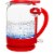 Ovente Electric Kettle with ProntoFill Technology, Red 1.5L Perspective: front