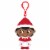 The Elf on the Shelf- Plushee Pals Mini Clips Girl Brown Eyes Perspective: front