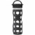 Lifefactory Hydration Glass Water Bottle - Onyx Perspective: front