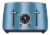 Sencor 4-Slot Toaster with Digital Button and Rack - Blue Perspective: front