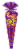 Popcornopolis® Takis® Fuego Popcorn Cone Perspective: front