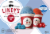 Lindy's Homemade™ Blue Raspberry and Cherry Combo Italian Ice Perspective: front