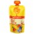 Pumpkin Tree™ Peter Rabbit™ Organics Stage 2 Banana Mango & Orange Baby Food Puree Pouch Perspective: front